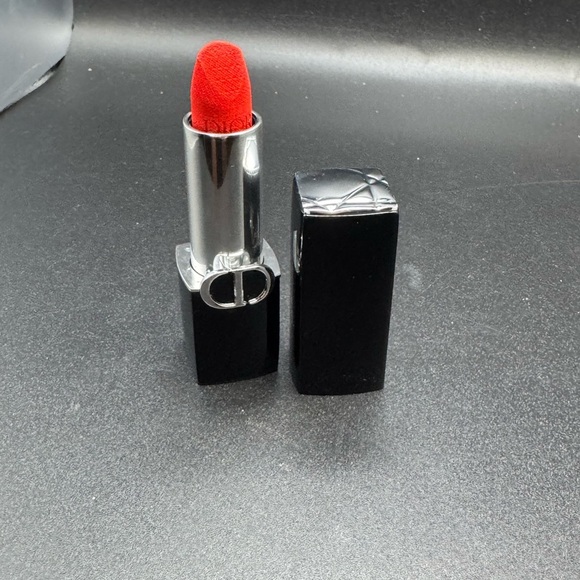 NWT Dior Rouge Lipstick 999 Shade Velvet- NO BOX - Picture 4 of 7